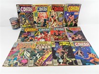 12 comics Conan the Barbarian et Conan the King