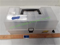 White Clear Tackle Box