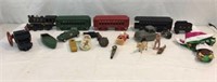 Collection Of Vintage Cast Iron Toys & More V 5Z