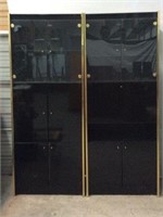 2 Tall Lighted Display Cabinets P8