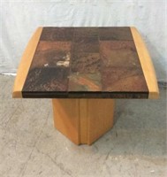 Stone Top End Table P7A