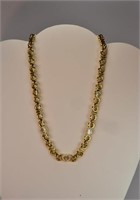 Chopard 16" 18kt YG Happy Diamonds Necklace