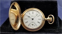 Ant. Waltham Hunting Case Ladies Pocket Watch