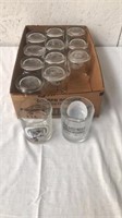 13 Norman Rockwell collectible  glass cups