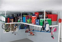 (2) SafeRacks-Overhead Garage Storage 4'x8'