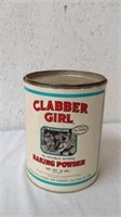 vintage clabber girl 10 pound baking powder tin