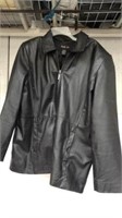 style & Co. Leather jacket size L