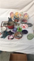 Nail polish, tins, glass, floral decor and more