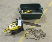 Pro Mac 700 Chainsaw, Needs Bar, Works Per Seller
