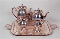 Silver Plate Tea & Coffee Set
