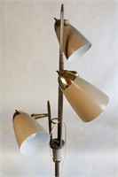 Mid Century Modern 3 Light Floor Lamp