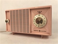 Vintage Pink GE Radio