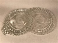Group of Glass Trays and Plates