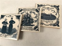 19 Blue and White Holland American Tiles