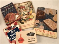 Group of Vintage Cook Books