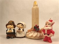 Group of Vintage Candles