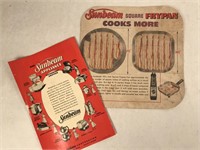 Vintage Sunbeam Auto Fry Pan and Waffle Baker