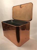 Great Vintage Copper Bread Box