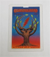 Grateful Dead Summer 1989 All Access Pass