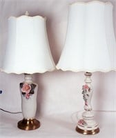 Two Vintage China Lamps