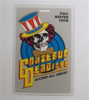 Grateful Dead 1988 Fall Winter Tour All Areas Pass