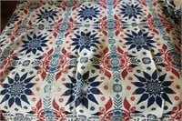Great 1847 Woven Coverlet