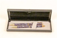 Vintage Pen Set in Wooden Box