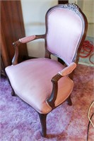 Pink Bedroom Chair