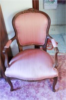 Pink Bedroom Chair