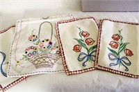 Nice Group of Embroidered Linens
