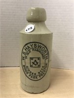 W.S. Haysworth moor park Preston ginger Beer