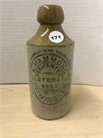 A. Hammond Birmingham Stone Beer Crock Bottle