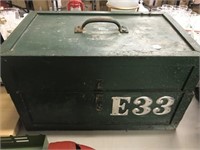 Wooden Hinged Box “e33”
