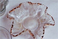 Smaller Pressed Glass Dishes & Bowls