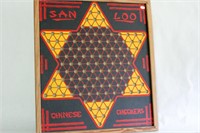 Vintage Chinese Checker Board
