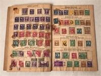 Around The World Stamp Book