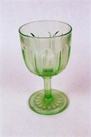 Group of Green Depression Glass