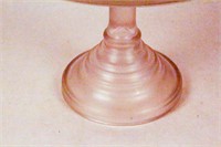 Vintage Clear Glass Cake Stand