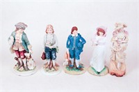 Five Vintage Figurines