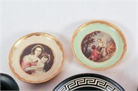 Group of Wooden, Copper and Brass Plates