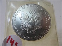 1993 American Silver Eagle.