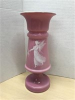 Antique Pink Mary Gregory Vase