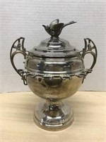 Sp Urn With Spots For Hanging Utensils