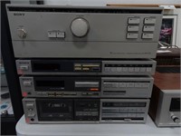 Vintage Sony stereo equipment