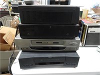 four VCRs with one remote