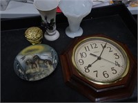 Clock, plate, and assd decorators