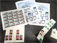 Assd vintage stamp sheets