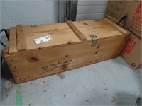 Wood ammo crate for 152mm cannon