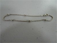 .925 Silver bracelet 9"