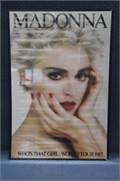 Madonna - World Tour 1987 Poster (Framed)